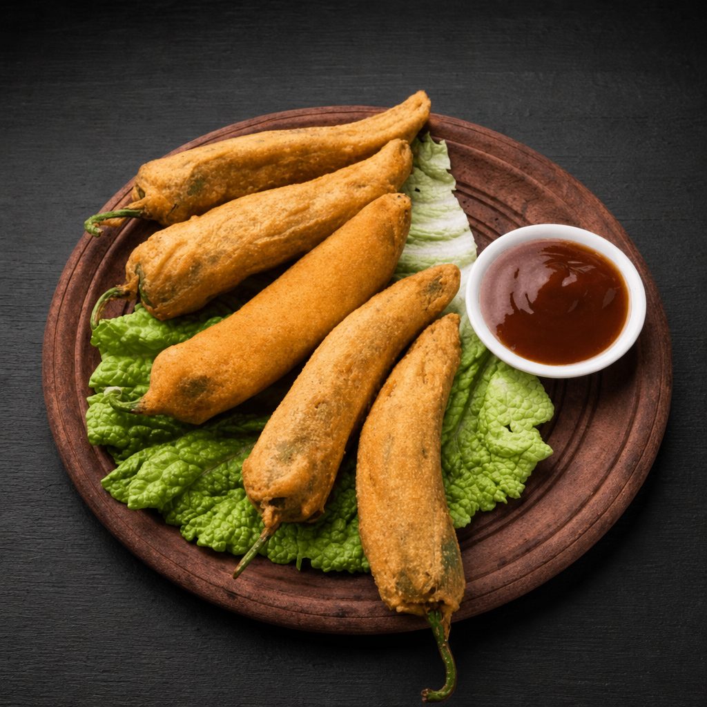 Chilli Pakora ( 3 Pieces).