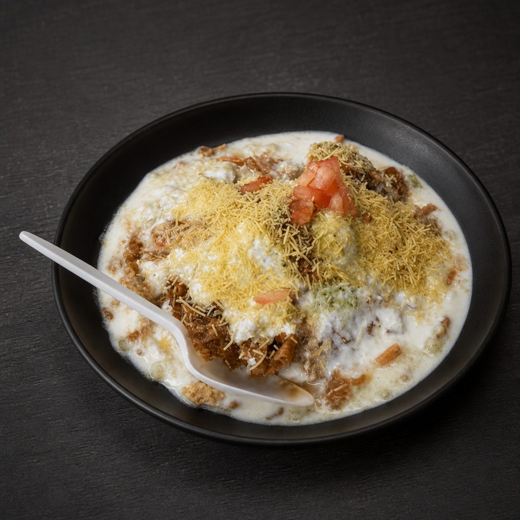 Dahi Papdi Chaat.